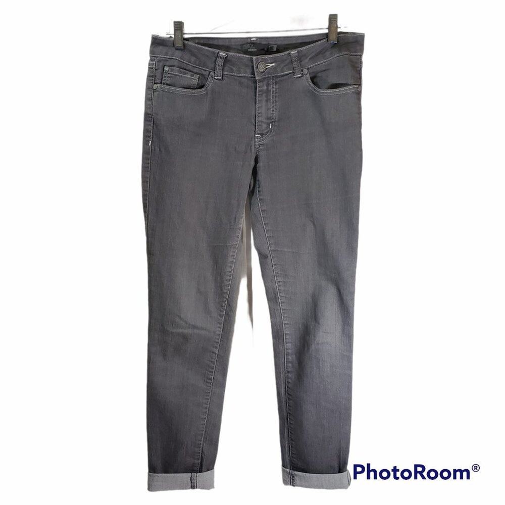 Prana | Grey, Lightweight "Hint of Stretch" Jeans | Size 8 - Picture 1 of 6